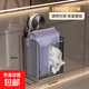 車(chē)載吸盤(pán)紙巾盒衛生間廁紙盒壁掛式免打孔浴室卷紙架廁所抽紙放置 透明灰-1個(gè)裝【加厚材質(zhì)/經(jīng)久耐