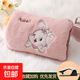 充電熱水袋防爆被窩熱敷專(zhuān)用2025新款暖手寶女生痛經(jīng)暖肚子暖水袋 俏兔雙插手粉色