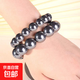 太赫茲手鏈 磁石手排 黑膽石手鏈能量石手環(huán) 太赫茲手鏈項鏈 8mm手鏈有磁性