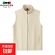 奧粒絨男士馬甲秋冬加厚情侶無(wú)袖坎肩雙面絨馬夾外穿坎肩背心 838杏色 【清倉特價(jià)】 3XL 【重磅升級版】
