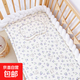 嬰兒床褥子幼兒園新生寶寶小被褥兒童床褥墊純棉可水洗午睡鋪墊子 紫色兔【全棉A類(lèi)】褥子墊