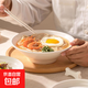 家用8英寸雙古線(xiàn)喇叭碗新款餐具大碗斗笠碗拉面碗大號湯碗泡面碗 純白8英寸雙古線(xiàn)喇叭碗4只裝