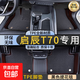 適用啟辰T70汽車(chē)腳墊TPE全包圍款環(huán)保無(wú)異味原廠(chǎng)專(zhuān)用 雙層TPE環(huán)保腳墊+黑色提花毯 啟辰T70【15-19款】