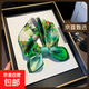 杭州絲綢春季莫奈油畫(huà)花瓶真絲絲巾女小領(lǐng)巾100%桑蠶絲圍巾小方巾 主圖 50*50cm