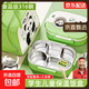 小廚鼠316不銹鋼保溫飯盒學(xué)生小學(xué)生新款專(zhuān)用兒童餐盒微波爐加熱 升級加厚五格+袋餐具+碗 抗菌316L