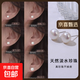 【999足銀】天然淡水珍珠耳釘扁圓饅頭純銀針耳環(huán)輕奢高級銀耳飾 白色 天然淡水珍珠【8mm】一對