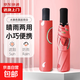 【熱銷(xiāo)百萬(wàn)】8骨手動(dòng)折疊黑膠防曬防紫外線(xiàn)遮陽(yáng)晴雨兩用傘 【手動(dòng)】西瓜