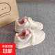 板鞋女2025春季新款爆款春天鞋子厚底增高松糕鞋內女鞋運動(dòng)小白鞋 米粉 38