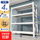 貨架倉儲多層置物架倉庫庫房重型儲物架超市快遞貨物收納架 白色四層主架【強悍承重】 商用級200*60*200 承重420KG