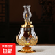 防風(fēng)酥油燈液體油燈蓮花供佛供奉拜佛長(cháng)明燈佛字蠟燭油燈佛前供燈 寶蓮燈油燈7天
