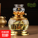 防風(fēng)酥油燈液體油燈蓮花供佛供奉拜佛長(cháng)明燈佛字蠟燭油燈佛前供燈 聚財油燈5天