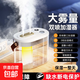 加濕器香薰機空氣凈化器臥室小型家用車(chē)載宿舍辦公室桌面除菌凈化一體機霧化器女生禮物 米白色【雙噴大霧量丨抗菌凈化】1.4L大容量 充插兩用款【十萬(wàn)級凈化】溫馨夜燈+缺水保護