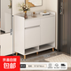 鞋柜家用門(mén)口2025新款防塵柜子入戶(hù)室內門(mén)廳玄關(guān)柜陽(yáng)臺儲物柜鞋架 70*30*90cm|PVC柜腿|兩門(mén)一抽