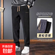 雪尼爾男士休閑褲秋冬2025新款直筒寬松闊腿長(cháng)褲運動(dòng)燈芯絨衛褲男 B97黑色 【清倉特價(jià)】 2XL 【重磅升級版】