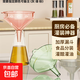 家用PP塑料加厚漏斗醬油醋大口徑油漏分裝奶粉加油漏斗食品安全級 隨機色3個(gè)