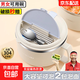 304不銹鋼泡面碗帶蓋碗宿舍用學(xué)生個(gè)人專(zhuān)用飯碗方便面碗吃泡面碗 【重磅三倍-加厚抗菌】奶油黃1.3L（送防霉折疊餐具） 抗菌304鋼