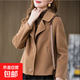2025年新款女裝外套女秋款外穿小個(gè)子雙面呢大衣女短款HS983 HS983駝色 XL 【建議120-135斤】