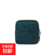 菱格PU皮衛生巾收納包護墊便攜式化妝包姨媽包隨身零錢(qián)包小包 綠色11.5x11.5x3cm
