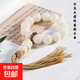 白玉菩提根手串風(fēng)化菩提子男女士盤(pán)玩繞指柔正品手鏈多款文玩禮品 白玉大圓珠菩提手串2.0（禮盒裝）