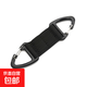 戶(hù)外帽子外出織帶扣戰術(shù)背包掛扣收納神器多功能登山扣雙向夾子男 黑色