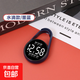 新款LED電子學(xué)生掛表防水夜光便捷式迷你鑰匙扣掛件簡(jiǎn)約考試時(shí)鐘 墨藍 無(wú)規格
