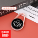 新款LED電子學(xué)生掛表防水夜光便捷式迷你鑰匙扣掛件簡(jiǎn)約考試時(shí)鐘 粉色 無(wú)規格