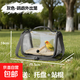 鸚鵡便攜外帶包小鳥(niǎo)外出包外帶鳥(niǎo)籠鸚鵡籠家用鳥(niǎo)類(lèi)倉鼠小寵便攜包 灰色