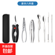 蟹八件吃螃蟹工具套裝 304不銹鋼蟹針蟹叉勺蟹剪刀蟹鉗夾吃蟹工具 豪華8件套升級款