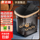 志高（CHIGO）全自動(dòng)泡腳桶加熱恒溫按摩電動(dòng)洗腳桶過(guò)小腿足浴盆高深桶家用 頂配款+6組太極輪按摩+氣泡活氧+漏電保護足浴包