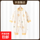 【貝樂(lè )咿四季爬服】嬰兒純棉連體衣新生兒連身衣無(wú)骨長(cháng)袖衣服 5863心想事成 90cm 90cm