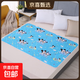 京東快遞嬰兒夾棉隔尿墊可洗姨媽墊月經(jīng)生理墊學(xué)生宿舍小褥子床墊 藍米奇【夾棉】 70*90cm