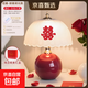 亦誠(chéng)結(jié)婚臺(tái)燈婚房床頭燈一對(duì)紅色新娘陪嫁長(zhǎng)明燈送新婚禮物婚慶 送禮盒【白頭偕老】插電按鍵+三色可調(diào)亮度 送喜字