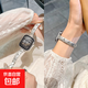 適用蘋(píng)果手表表帶apple iwatch s11/10/9/8/7鏤空金屬表帶布契拉提手鐲SE/Ultra2/3輕奢細款帶女款 布契拉提手鐲款-星光色【色】 44/45/46/49mm大表盤(pán)通用