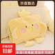 ?國標防爆?可愛(ài)毛絨電熱水袋充電卡通暖手寶熱敷生日禮物女生 奶黃鴨鴨【仿兔絨-智能斷電+國標防爆】 27*30