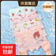 【帕蘭朵制造商】夏天夏季兒童冰絲內褲女童薄款透氣寶寶 冰淇淋兔子(4條裝) 170 (4XL) (90-115)斤
