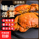 【禮盒裝】公母對鮮活蟹黃世家興化紅膏大閘蟹當天發(fā)貨次日達包郵 公3.5兩+母2.5兩 4對8只