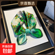 杭州絲綢春季莫奈油畫(huà)花瓶真絲絲巾女小領(lǐng)巾100%桑蠶絲圍巾小方巾 主圖 50*50cm