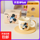 迪士尼（Disney）米奇米妮系列甜甜圈馬克杯容量275ml陶瓷女生情 米奇甜甜圈杯