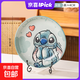 迪士尼正版史迪奇陶瓷碗勺可愛(ài)史迪仔碗史迪仔餐具可微波釉下彩勺 8