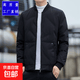 大碼棉衣男冬季加厚保暖短款立領棉服外套男純色簡約棒球領棉襖男 【工廠直銷清倉撿漏高質量】黑色 L 建議體重95-110斤可穿
