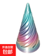 【解壓玩具】3d打印旋轉塔錐型變形玩具螺旋葫蘆手指玩具拼裝禮物 糖果彩虹色【顏色隨機款】 6.5cm小號螺旋推推樂(lè )1個(gè)