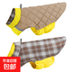 秋冬款狗狗衣服棉衣防風(fēng)保暖棉服居家外出可牽引馬甲兩面可穿搭 卡其 L【胸圍48背長(cháng)33體重8-12斤】
