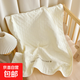 寶寶純棉a類(lèi)六層紗布浴巾新生嬰兒超柔蓋毯包被幼兒園兒童洗澡巾 米色 80x150cm