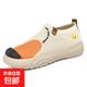 2025夏季新款久站不累平底透氣舒適帆布鞋 米白色 37 (235mm)