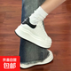 小白鞋女2025秋季爆款百搭厚底小個(gè)子增高鞋超火運動(dòng)休閑松糕板鞋 白色 36 正碼正拍