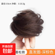 低丸子頭假發(fā)女真發(fā)蓬松盤(pán)發(fā)發(fā)圈后腦勺發(fā)包假發(fā)圈增發(fā)量神器發(fā)飾 【全真發(fā)】丸子頭-深棕色 直發(fā)圈
