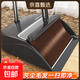鉑碩掃把簸箕2025新款套裝簸箕笤帚刮水器頭發(fā)掃地神器掃帚垃圾鏟 灰色旗艦版【掃把+簸箕】2件套