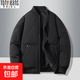 2025冬季新款ins加厚面包服棉衣男韓版寬松bf風(fēng)棒球領(lǐng)保暖棉服 黑色 【品牌高質(zhì)量】 2XL