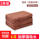 洗車(chē)毛巾擦車(chē)布專(zhuān)用吸水加厚車(chē)內飾大號抹布不掉毛不留痕車(chē)載用品 咖色L碼【2條裝】30×70cm加厚