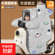 【京東物流】?jì)和H子款電動(dòng)車(chē)擋風(fēng)被冬季加絨加厚電瓶車(chē)防水2025新款四季通用 親子款【太空遨游】帶圍脖大側翼